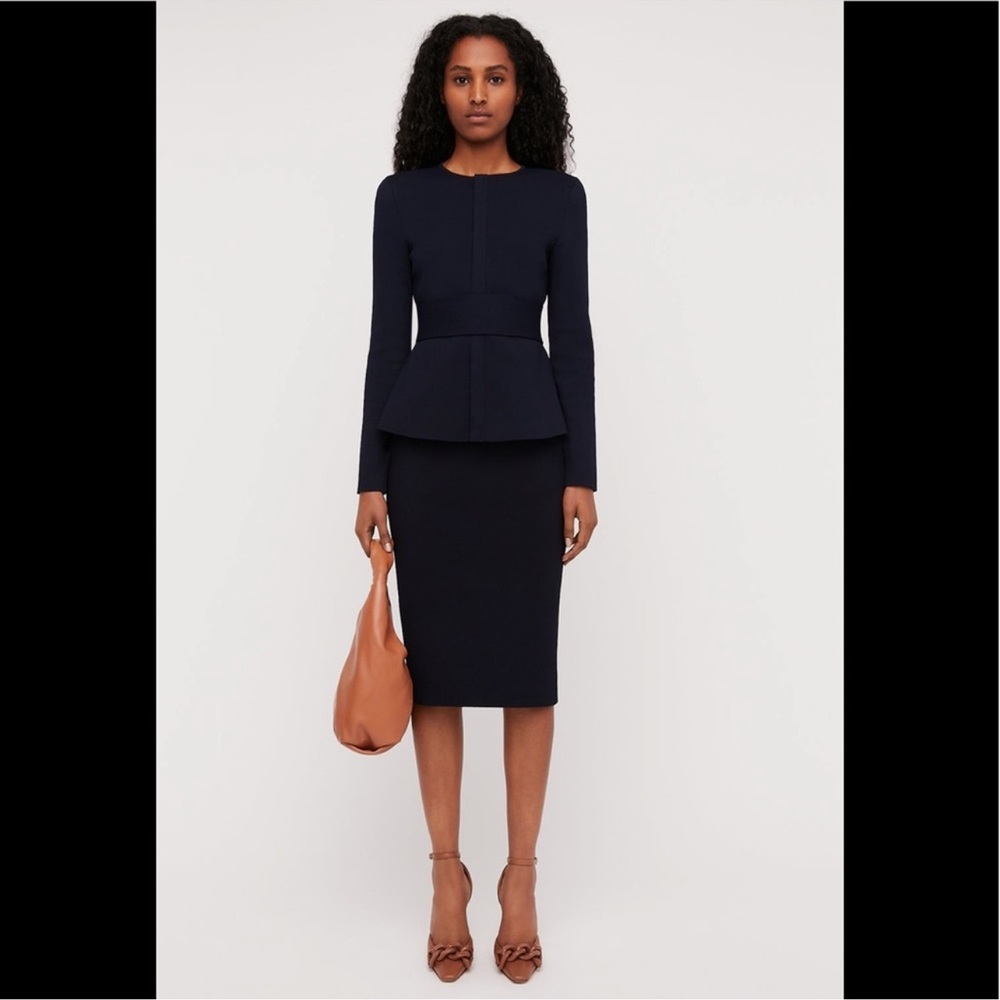 NWOT Scanlan Theodore crepe knit pencil skirt